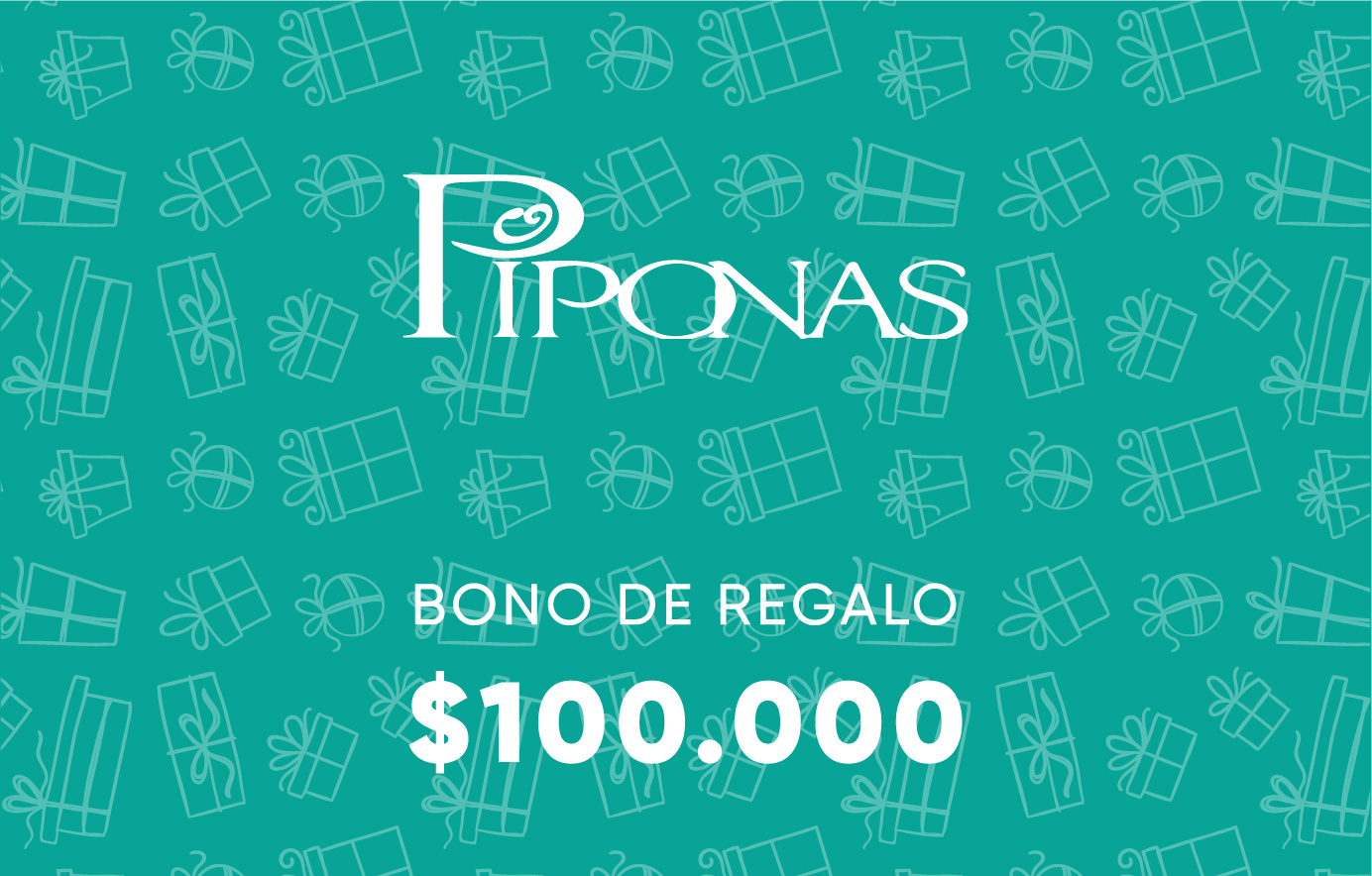 Bono De Regalo 100 Piponas 1807